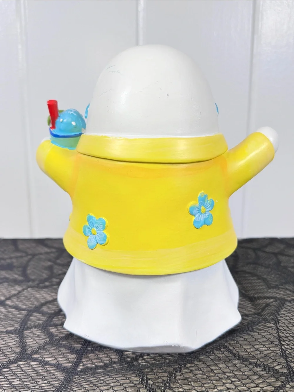 NEW Summerween Ghost with a Drink Halloween Decor